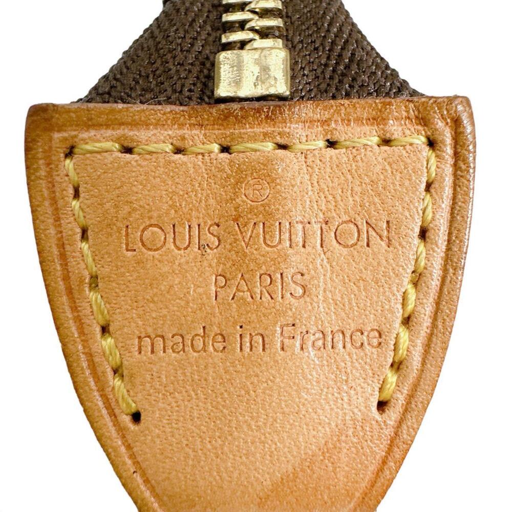 LOUIS VUITTON Brown Monogram Canvas Pochette Pouch - Picture 12 of 12